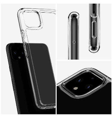 GOOGLE PIXEL 4 PREMIUM ULTRA HYBRID CASE CRYSTAL CLEAR | SPIGEN