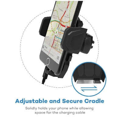 VAVA AIR VENT CAR MOUNT PHONE HOLDER BLACK