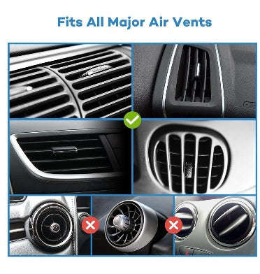 VAVA AIR VENT CAR MOUNT PHONE HOLDER BLACK