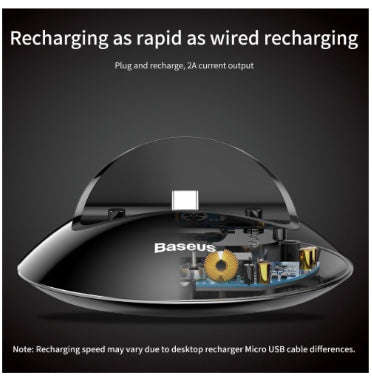 BASEUS DESKTOP PHONE CHARGING DOCK STATION USB-C SILVER