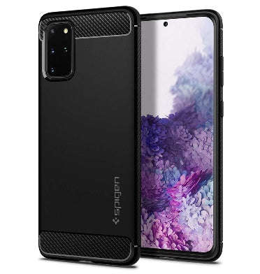 SAMSUNG GALAXY S20+ PREMIUM RUGGED CASE BLACK | SPIGEN