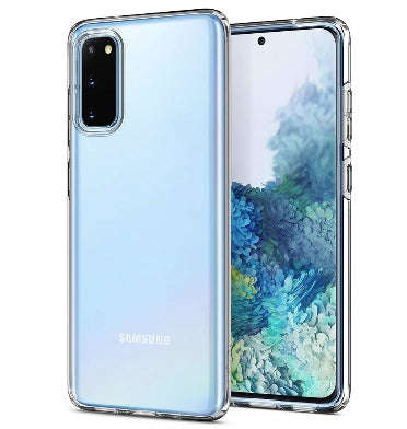 SAMSUNG GALAXY S20 PREMIUM SLIM LIQUID CRYSTAL CASE CLEAR | SPIGEN