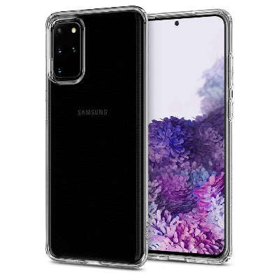 SAMSUNG GALAXY S20+ PREMIUM SLIM LIQUID CRYSTAL CASE CLEAR | SPIGEN