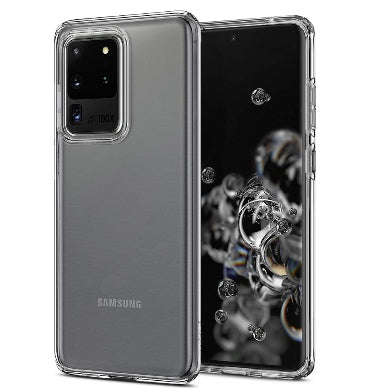 SAMSUNG GALAXY S20 ULTRA PREMIUM SLIM LIQUID CRYSTAL CASE CLEAR | SPIGEN