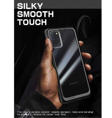 SAMSUNG GALAXY S20+ PREMIUM HYBRID CASE BLACK/CLEAR | SUPCASE