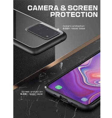 SAMSUNG GALAXY S20 ULTRA PREMIUM HYBRID CASE BLACK/CLEAR | SUPCASE