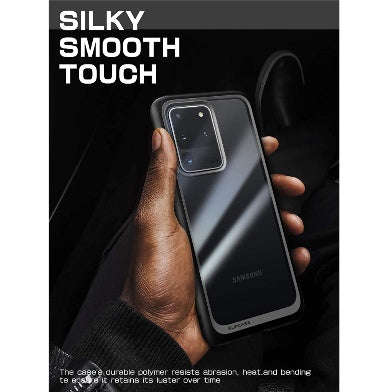 SAMSUNG GALAXY S20 ULTRA PREMIUM HYBRID CASE BLACK/CLEAR | SUPCASE