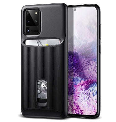 SAMSUNG GALAXY S20 ULTRA PREMIUM SLIM WALLET CASE BLACK | ESR