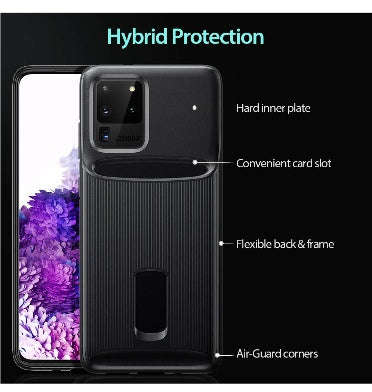 SAMSUNG GALAXY S20 ULTRA PREMIUM SLIM WALLET CASE BLACK | ESR