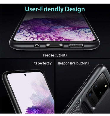 SAMSUNG GALAXY S20 ULTRA PREMIUM SLIM WALLET CASE BLACK | ESR
