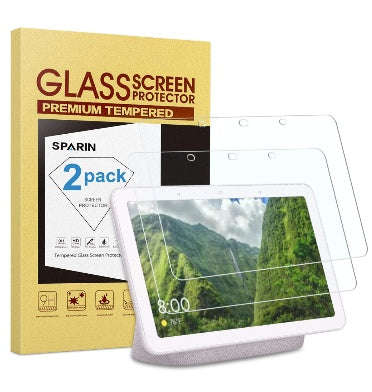 GOOGLE HOME HUB TEMPERED GLASS SCREEN PROTECTOR 2PK | SPARIN