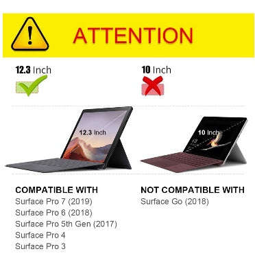MICROSOFT SURFACE PRO BUSINESS STAND/FOLIO COVER DENIM CHARCOAL | FINTIE