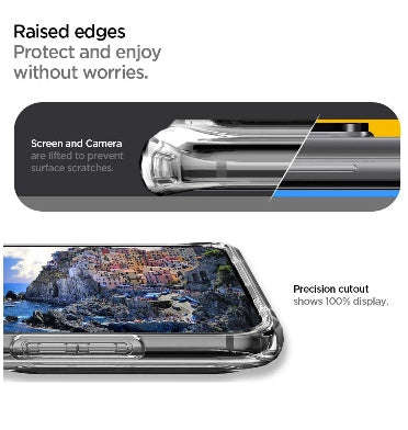 SAMSUNG GALAXY S20 PREMIUM ULTRA HYBRID CRYSTAL CASE CLEAR | SPIGEN