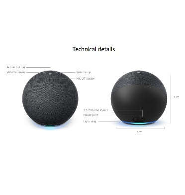 AMAZON ECHO SMART HOME HUB (2020) CHARCOAL