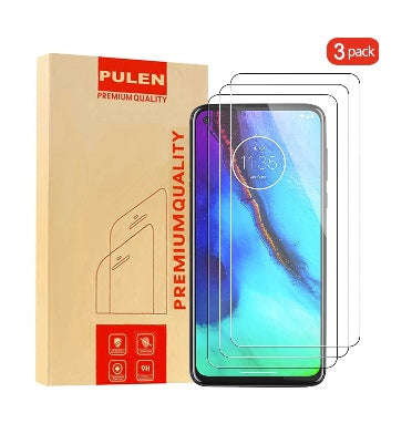MOTO G8 POWER PREMIUM TEMPERED GLASS SCREEN PROTECTOR 3PK | PULEN