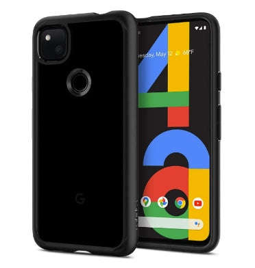 GOOGLE PIXEL 4A PREMIUM SLIM ULTRA HYBRID CASE MATTE BLACK | SPIGEN