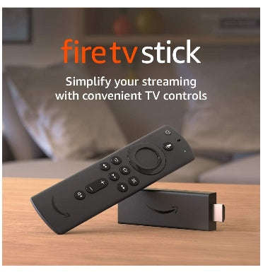 AMAZON FIRE TV STICK (2020) STREAMING MEDIA PLAYER WITH ALEXA VOICE REMOTE