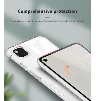 GOOGLE PIXEL 4A PREMIUM SLIM SOFT TPU CASE CLEAR | AVIDET