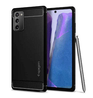SAMSUNG GALAXY NOTE 20 PREMIUM RUGGED CASE BLACK | SPIGEN