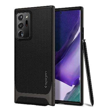 SAMSUNG GALAXY NOTE 20 ULTRA PREMIUM NEO HYBRID CASE GUNMETAL | SPIGEN
