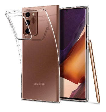 SAMSUNG GALAXY NOTE 20 ULTRA PREMIUM SLIM LIQUID CRYSTAL CASE CLEAR | SPIGEN