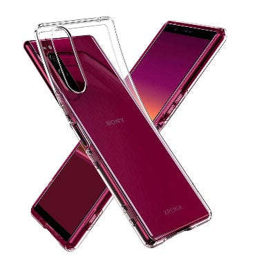 SONY XPERIA 5 (2019) PREMIUM SLIM LIQUID CRYSTAL CASE CLEAR | SPIGEN