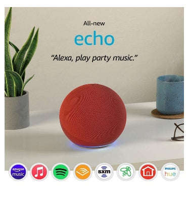 AMAZON ECHO SMART HOME HUB (2020) RED