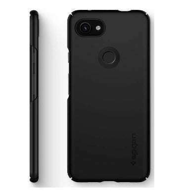 GOOGLE PIXEL 3A XL PREMIUM SLIM THIN FIT CASE BLACK | SPIGEN