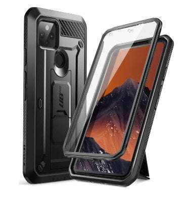 GOOGLE PIXEL 5 FULL BODY RUGGED PROTECTIVE CASE BLACK | SUPCASE