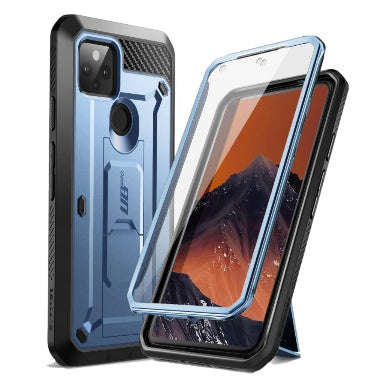 GOOGLE PIXEL 5 FULL BODY RUGGED PROTECTIVE CASE SLATE BLUE | SUPCASE