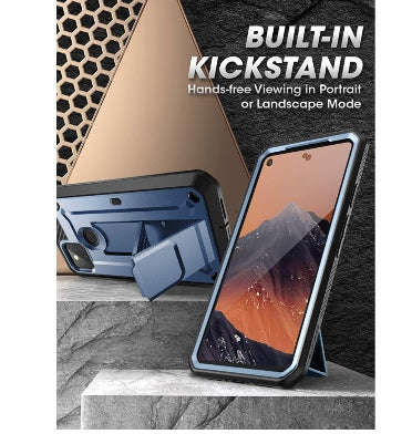 GOOGLE PIXEL 5 FULL BODY RUGGED PROTECTIVE CASE SLATE BLUE | SUPCASE