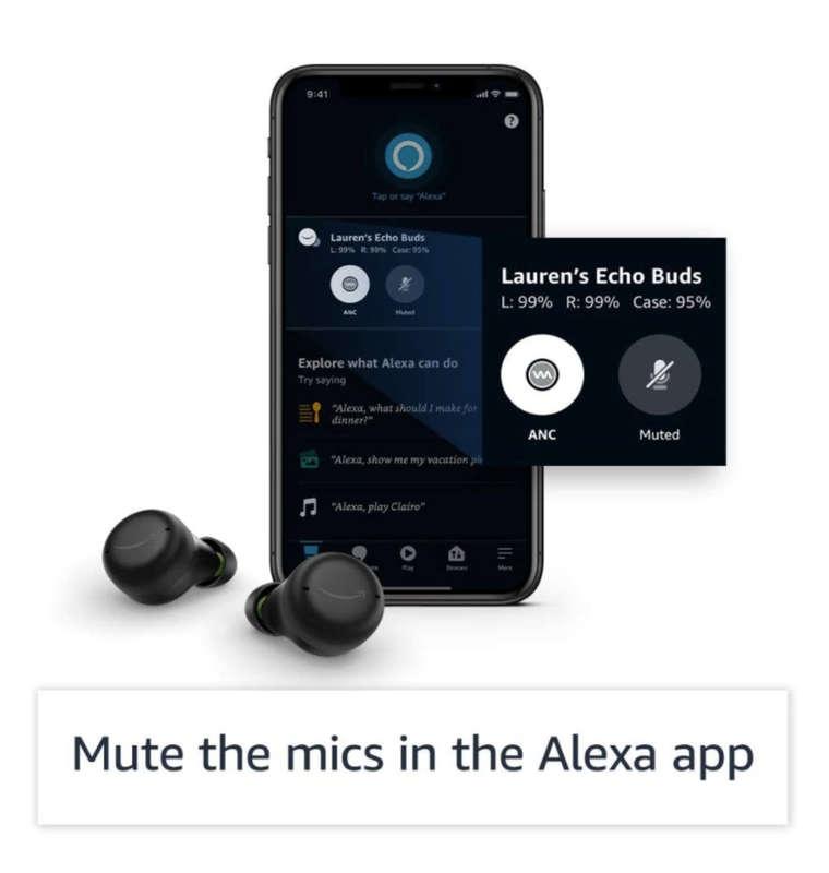 AMAZON ECHO BUDS 2 (2021) WHITE