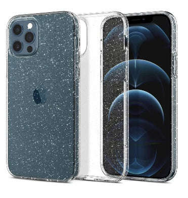 IPHONE 12 PRO MAX PREMIUM SLIM LIQUID CRYSTAL GLITTER CASE CLEAR | SPIGEN