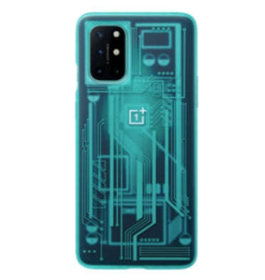 ONEPLUS 8T QUANTUM BUMPER CASE CYBORG CYAN