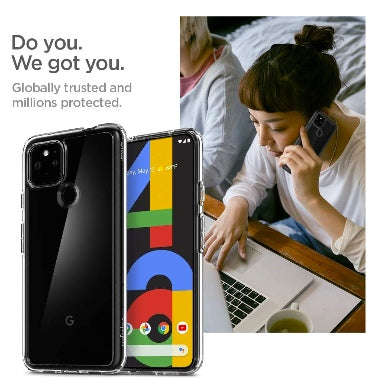 GOOGLE PIXEL 4A 5G PREMIUM SLIM ULTRA HYBRID CASE CLEAR | SPIGEN