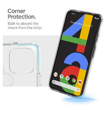 GOOGLE PIXEL 4A 5G PREMIUM SLIM ULTRA HYBRID CASE CLEAR | SPIGEN