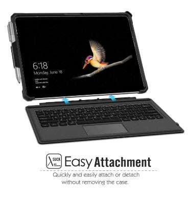 MICROSOFT SURFACE GO 2 RUGGED CASE BLACK | MOKO