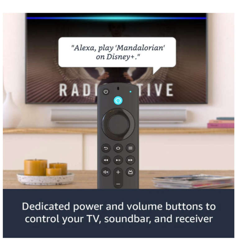 AMAZON FIRE TV STICK (2021) STREAMING MEDIA PLAYER