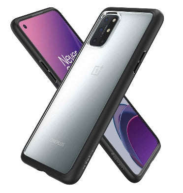 ONEPLUS 8T PREMIUM SLIM ULTRA HYBRID CASE CLEAR/BLACK | SPIGEN