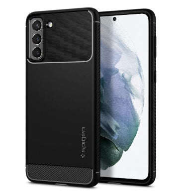 SAMSUNG GALAXY S21+ PREMIUM RUGGED CASE BLACK | SPIGEN