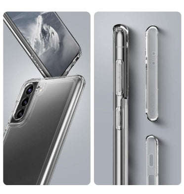 SAMSUNG GALAXY S21 PREMIUM ULTRA HYBRID CRYSTAL CASE CLEAR | SPIGEN