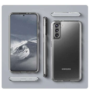 SAMSUNG GALAXY S21 PREMIUM ULTRA HYBRID CRYSTAL CASE CLEAR | SPIGEN