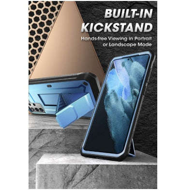 SAMSUNG GALAXY S21 ULTRA FULL BODY RUGGED PROTECTIVE CASE BLUE | SUPCASE