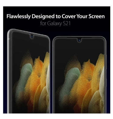 SAMSUNG GALAXY S21 TEMPERED SCREEN PROTECTOR 3D CURVED DOME GLASS 2PK | WHITESTONE