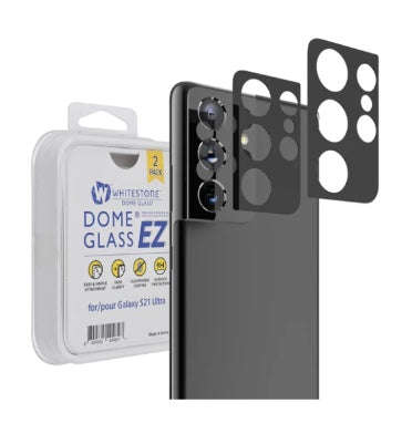 SAMSUNG GALAXY S21 ULTRA PREMIUM TEMPERED GLASS CAMERA PROTECTOR 2PK | WHITESTONE