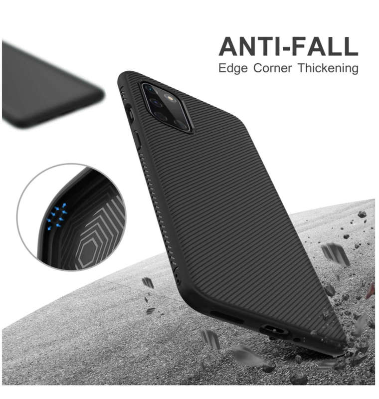 ONEPLUS 8T PREMIUM SLIM TPU CASE BLACK