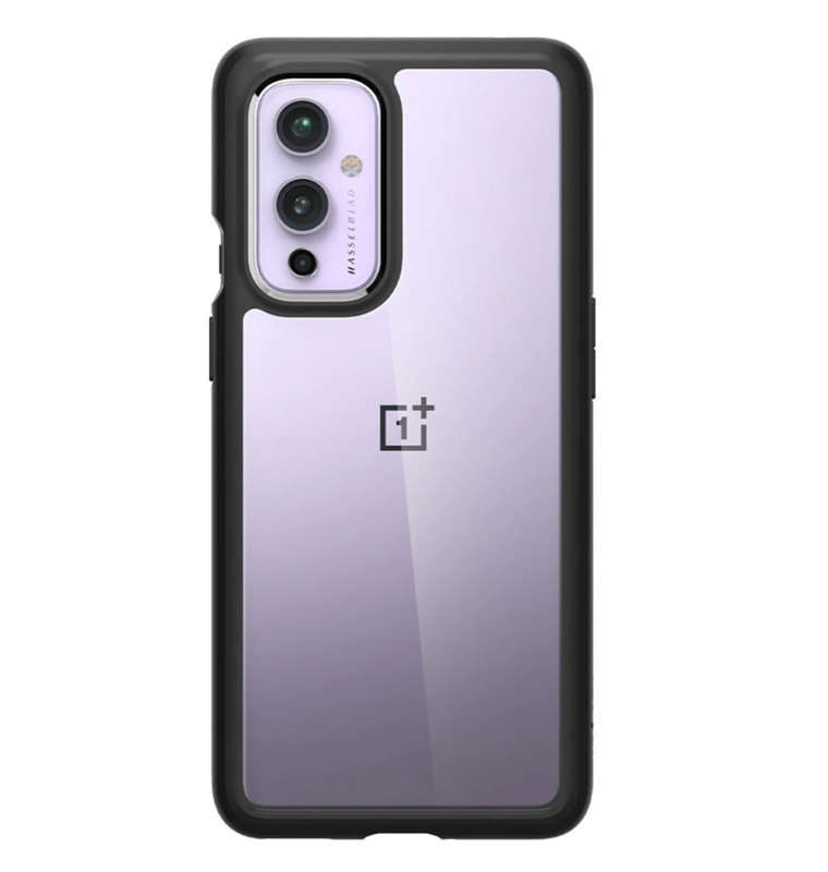 ONEPLUS 9 PREMIUM SLIM ULTRA HYBRID CASE CLEAR/BLACK | SPIGEN