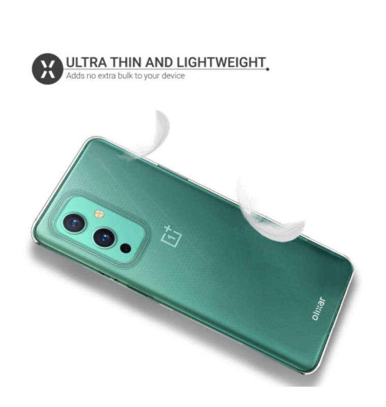 ONEPLUS 9 ULTRA SLIM TRANSPARENT CASE CLEAR | OLIXAR