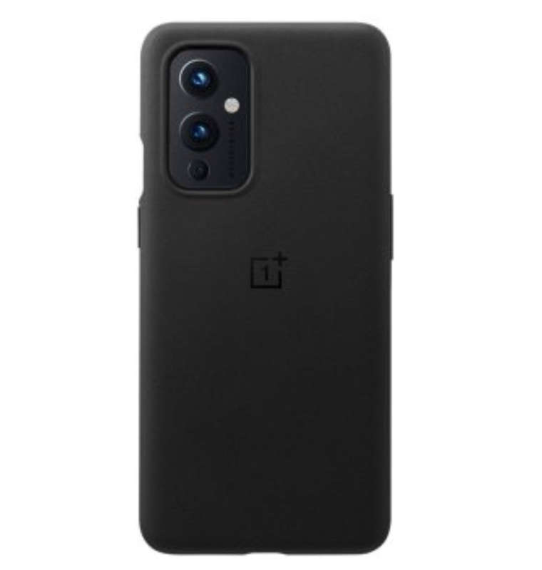 ONEPLUS 9 SANDSTONE BUMPER CASE BLACK