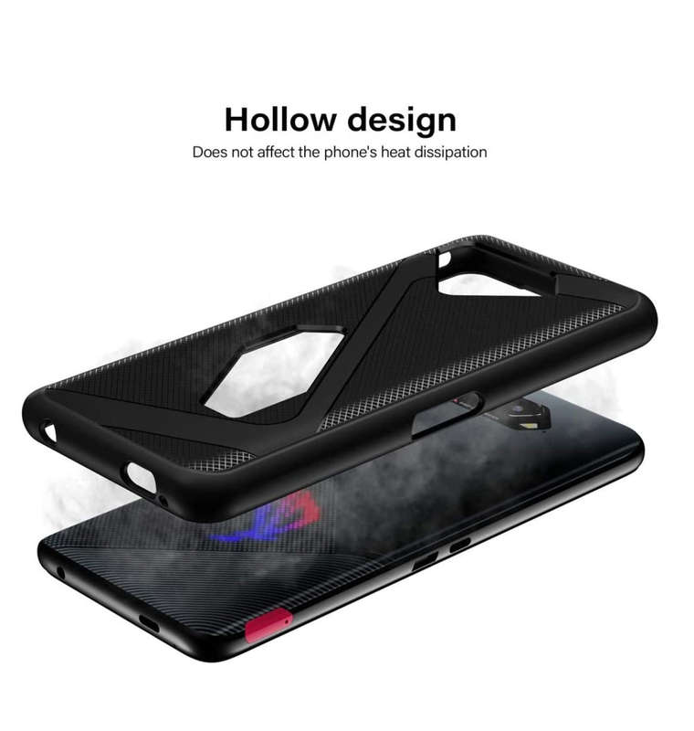 ASUS ROG PHONE 5 PREMIUM ULTRA SLIM TPU CASE BLACK